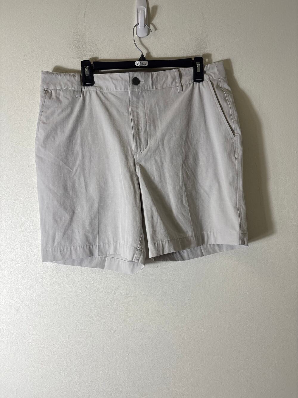 Men's Faherty Brand Gray All Day Shorts Sz 35